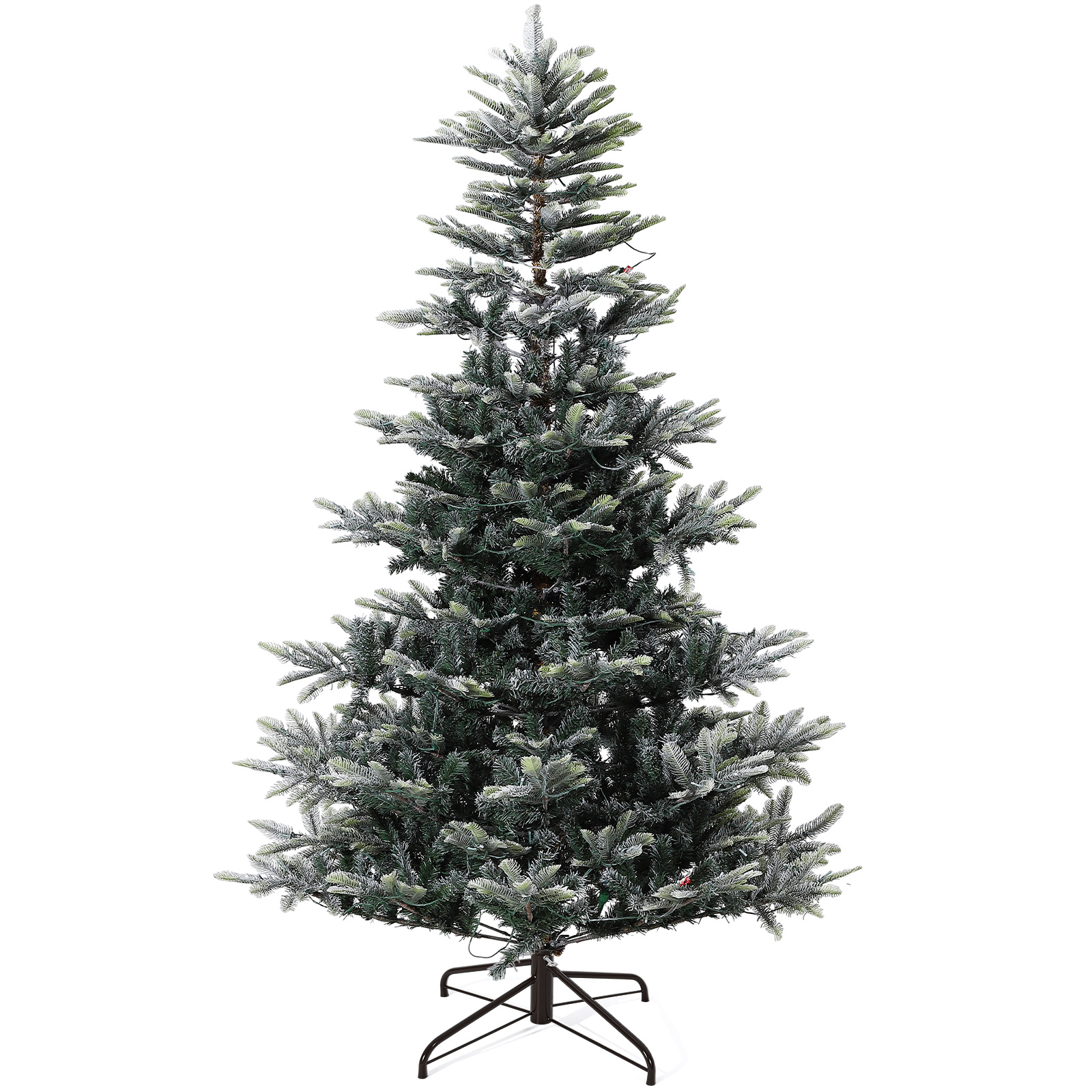 爆買 クリスマスツリー ヌードツリー 枝自動展開 薄い雪化粧