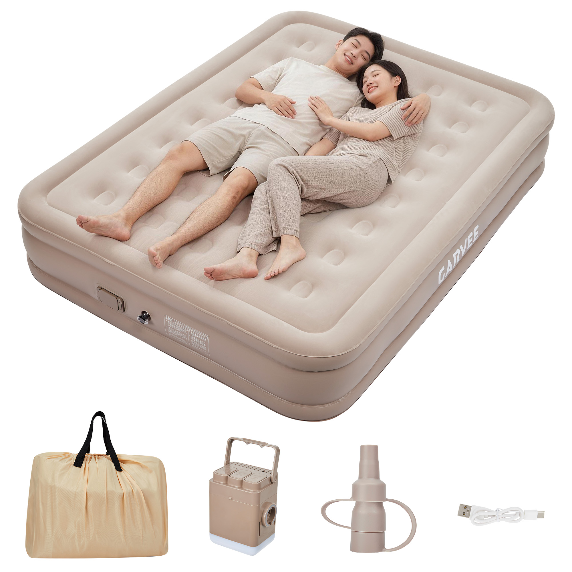 エアーベッド 電動 シングルサイズ　空気ベッド N512P241243A エアーベッド エアベッド 電動 エアーマット エアーマットレス