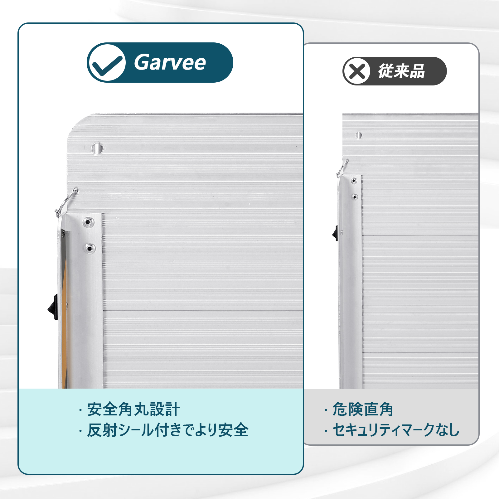 限定SALE 車椅子 スロープ 折りたたみ 段差 車いす 可動式 アルミ製