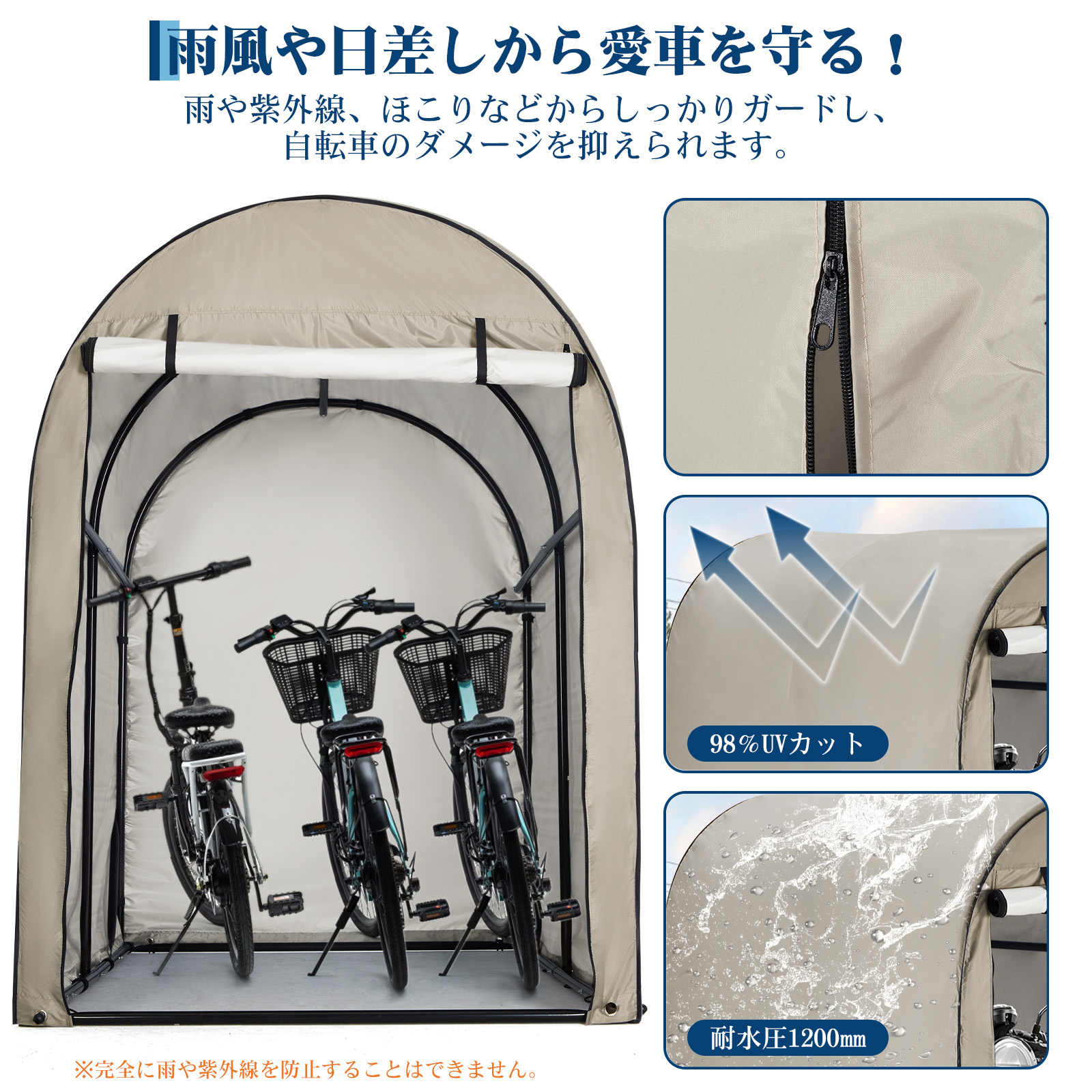 新登場お試し価格 サイクルハウス サイクルポート 2台用 3台用 5