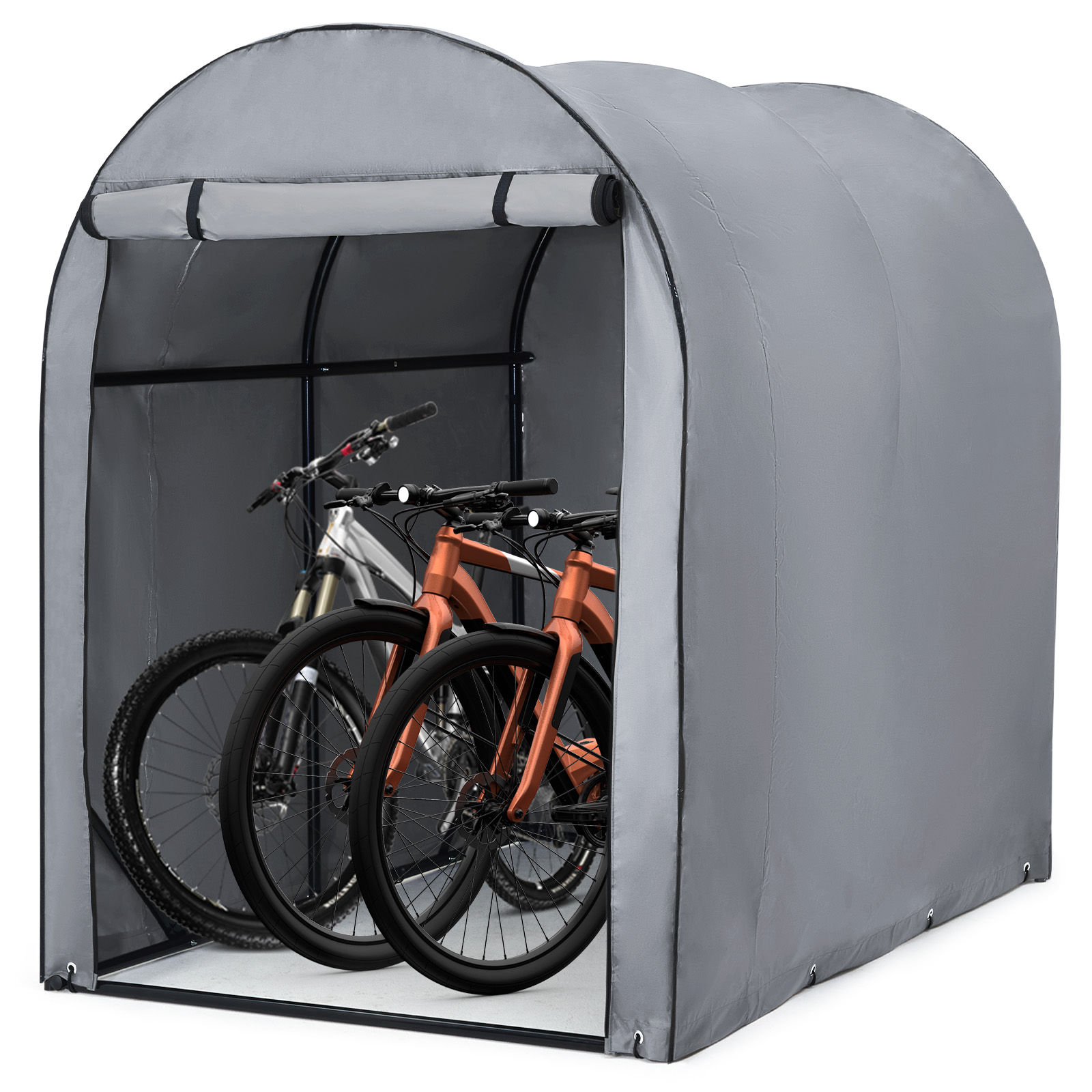 限定クーポン サイクルハウス サイクルポート 2台用 3台用 5台用 420D