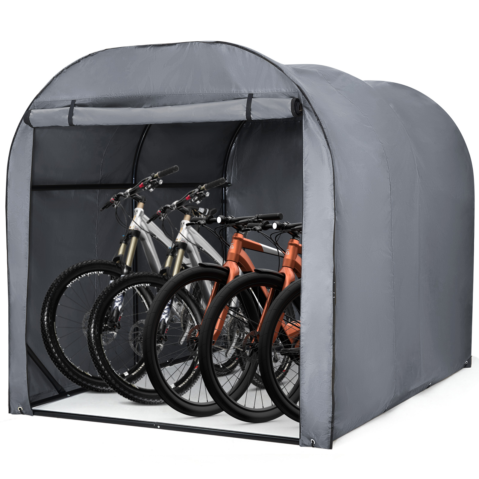 限定クーポン サイクルハウス サイクルポート 2台用 3台用 5台用 420D