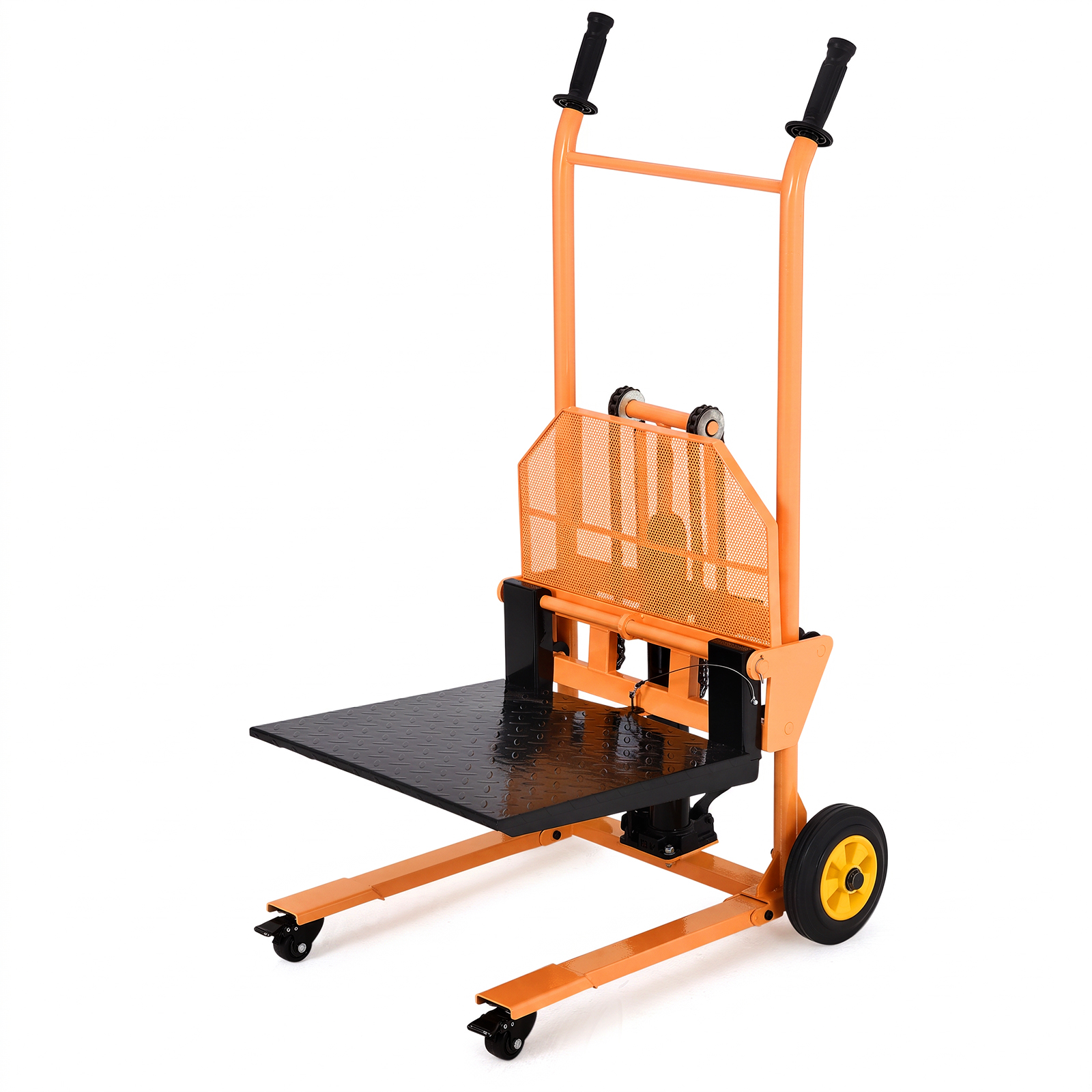 激安価格 ハンドフォークリフト 昇降 耐荷重200KG ハンドリフト ハンド