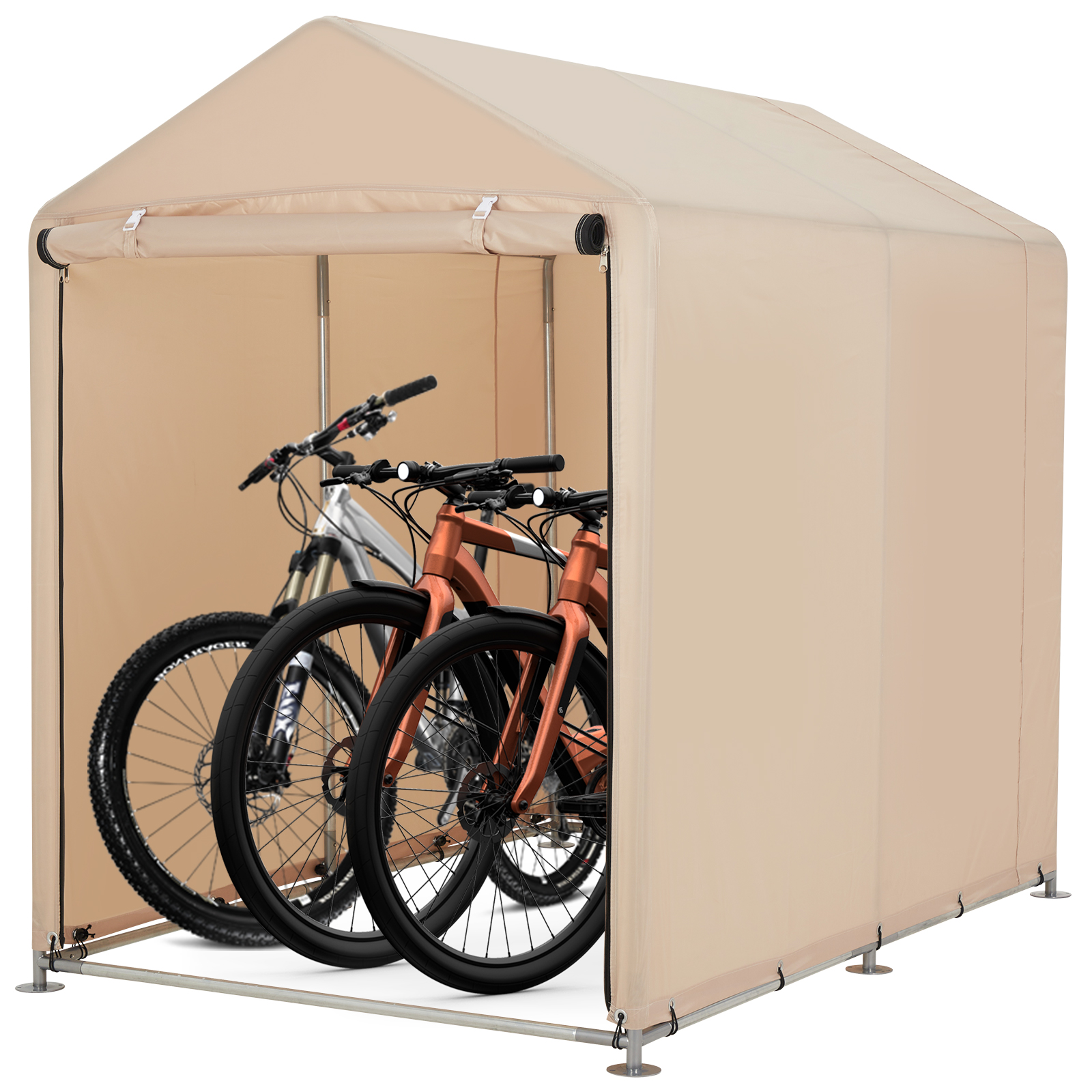 新仕様 サイクルハウス 2台用 3台用 5台用 自転車置き場 厚手420D 