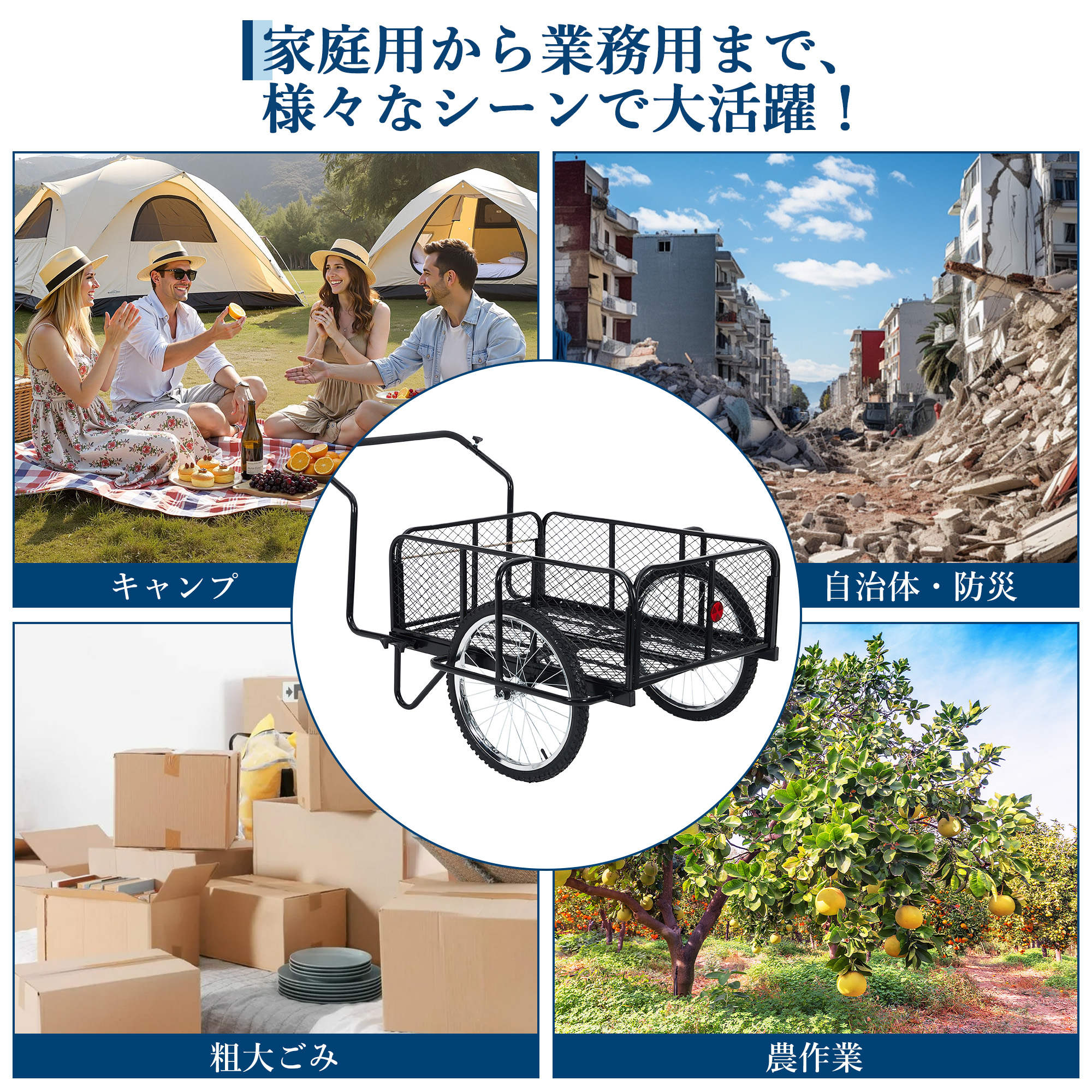 リヤカーのおすすめ人気商品一覧 通販 - Yahoo!ショッピング