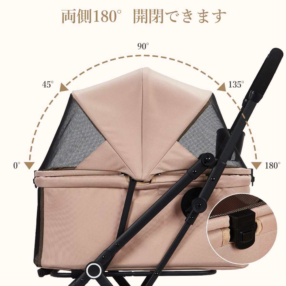 数量限定SALE ペットカート 軽量 折りたたみ 多頭 中型犬 小型犬