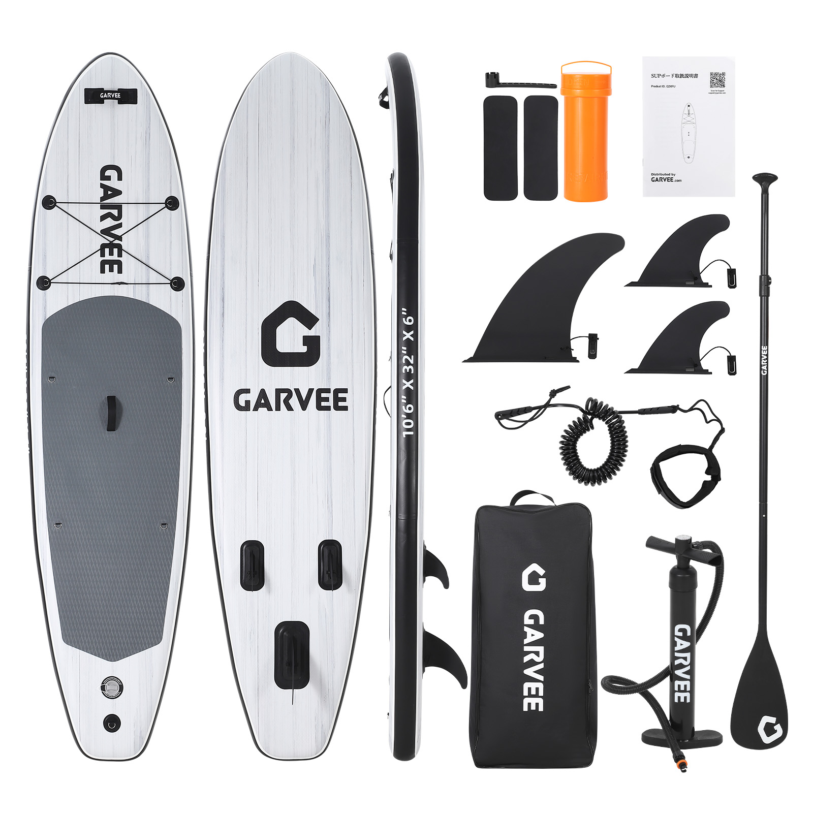 wowsea サップ sup インフレータブル スタンドアップパドルボードの