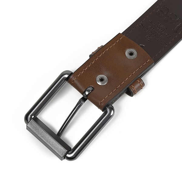 Lee（リー） メンズベルト ダブルリベット 極太38mm レザーベルト