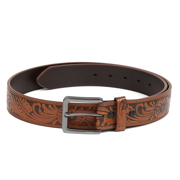 Wrangler（ラングラー） メンズベルト 38mm 本革-GENUINE LEATHER