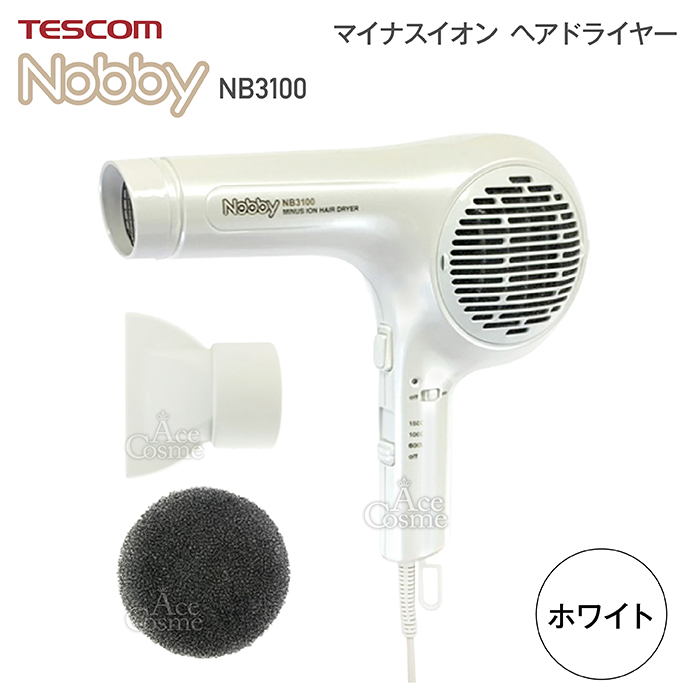 テスコム ノビ― マイナスイオン ヘアードライヤー NB-3100