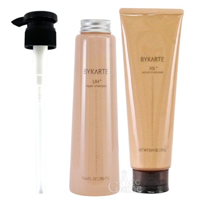 ホーユー　バイカルテ　UH280ml＋HS250g セット hoyu ホーユー バイカルテ リペアシャンプー FH+ CH+ UH+ 280ml&