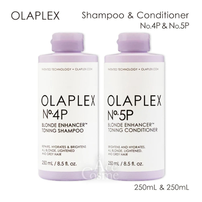オラプレックス ボンドメンテナンス ファイン トーニング パープル No.4 シャンプー&No.5 コンディショナー セット 1000ml OLAPLEX 選べるtype オラプレックス ボンドメンテナンス ファイン トーニング パープル No