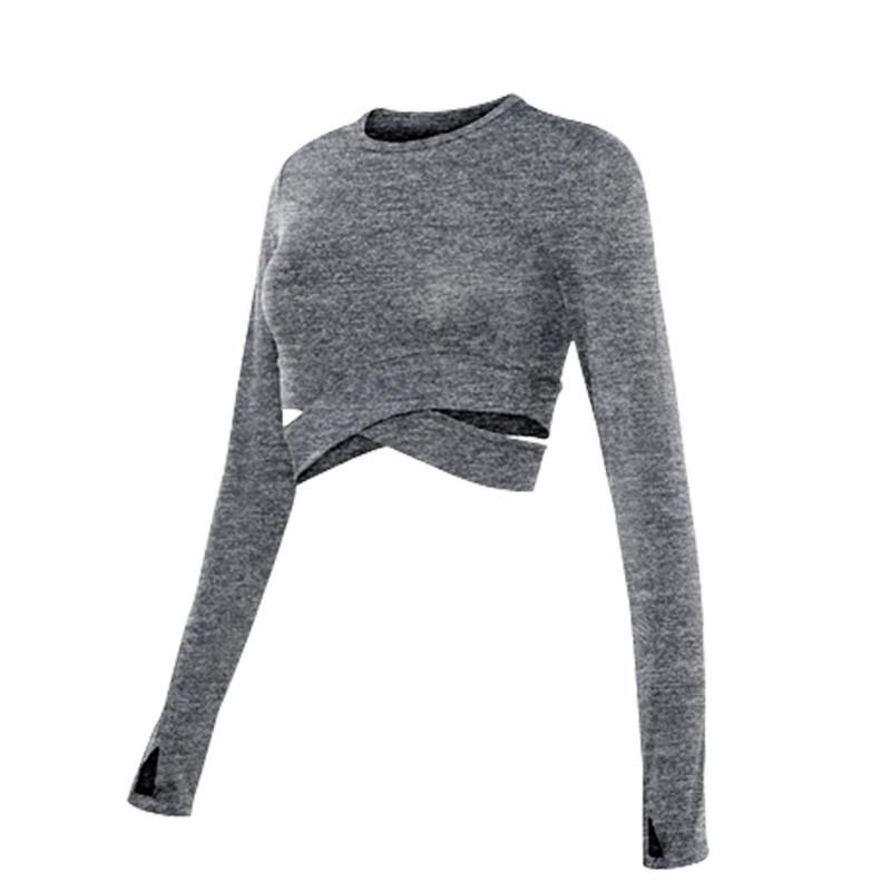 ヨガウェア トップス タンクトップ ウェア レディース ホットヨガ フィットネスウェア かわいい おしゃれ 長袖 Tシャツ 吸汗速乾 ストレッチ | ブランド登録なし | 05