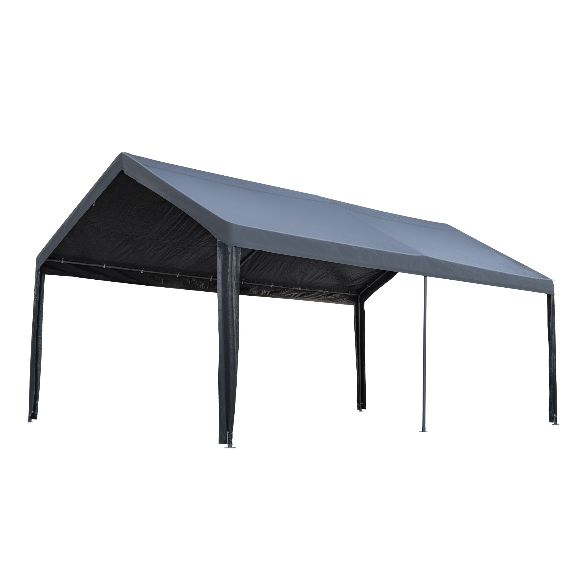 25年新作 テント 車庫テント ガレージテント 3.6×6m UV カーポート