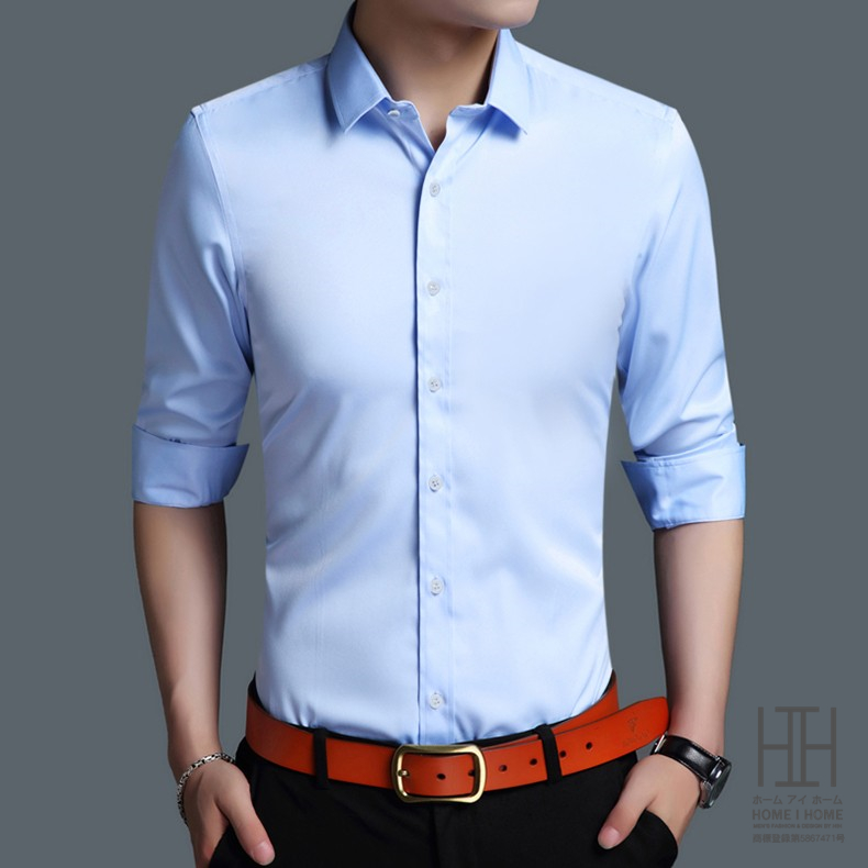 シャツ メンズ メンズシャツ 長袖シャツ メンズ 白シャツ 形態安定加工