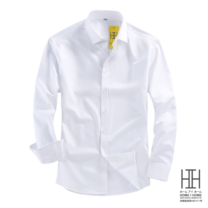 シャツ メンズ メンズシャツ 長袖シャツ メンズ 抗菌 竹繊維 ストレッチ 形態安定加工