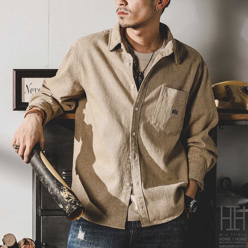 ライトアウター シャツジャケット ワークシャツ メンズ 長袖 アメカジ レトロ 英文字刺繍入り 無地 ポケット付き 丈夫 春 秋 カジュアルシャツ Ccsd222 夢価格 通販 Yahoo ショッピング ライトアウター シャツジャケット ワークシャツ メンズ 長袖 アメカジ レトロ 英文字刺繍入り 無地 ポケット付き 丈夫 春 秋 カジュアルシャツ Ccsd222 夢価格 通販 Yahoo ショッピング