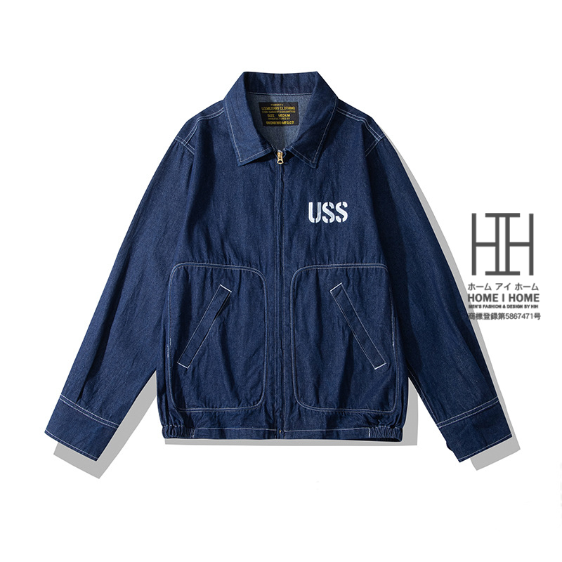 ワークジャケット メンズ カバーオール デニム ジャンパー TOUR JACKET