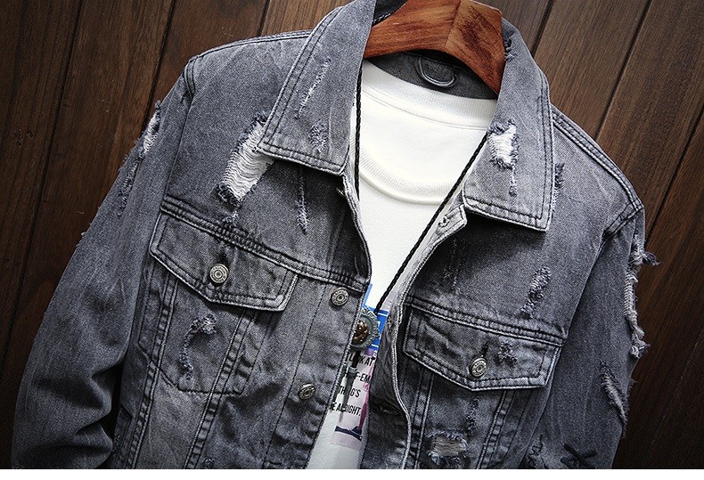 デニムジャケット メンズ 個性 オシャレ ダメージ ヴィンテージ加工 Gジャン ウォッシュ加工 刺繍 :jk6819:夢価格 - 通販 -  Yahoo!ショッピング
