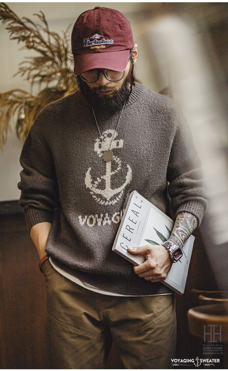 ビバハートニット セーター☆イカリマーク☆マリンスタイル VIVA HEART（ビバハート） セーター ニット 「VIVA HEART/GOLF