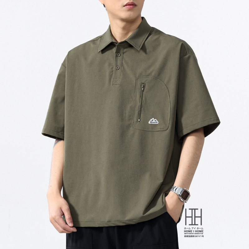 SLOANE オリーブ 半袖ポロシャツ SLOANE（スローン）の「【別注】＜SLOANE＞ ニット ポロシャツ（ニット