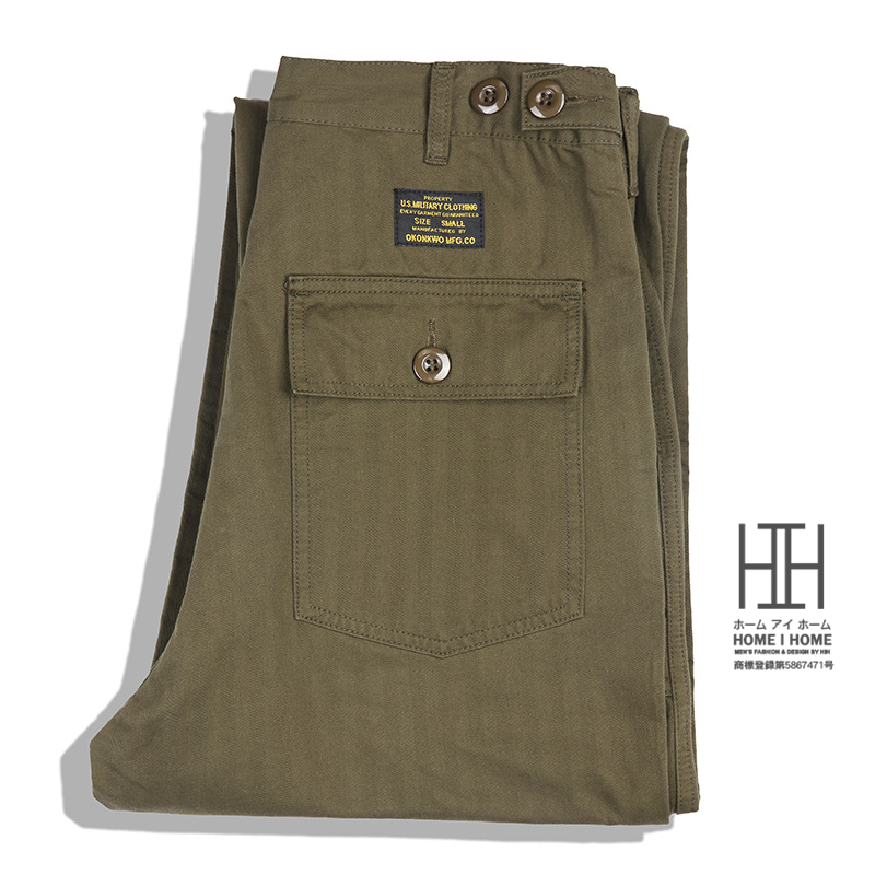 REPRO- ファティーグパンツ ユーティリティパンツ OG-107 ホームアイホーム 米軍 OG-107 ユーティリティパンツ