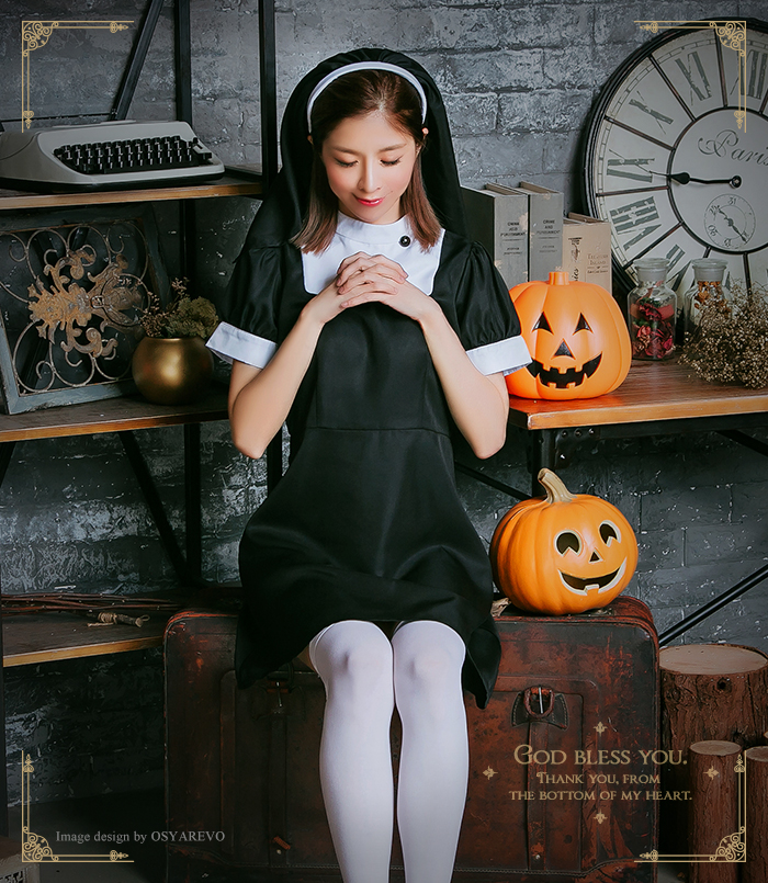 ハロウィン コスプレ シスター クーポン利用で半額 10/31(火)23時59分 