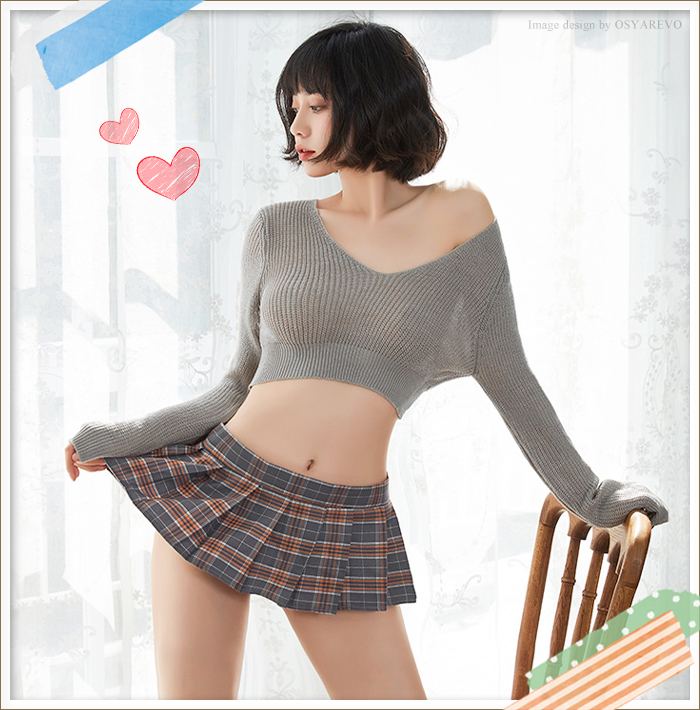 セクシーセーラー服 女子高生 制服 コスチューム