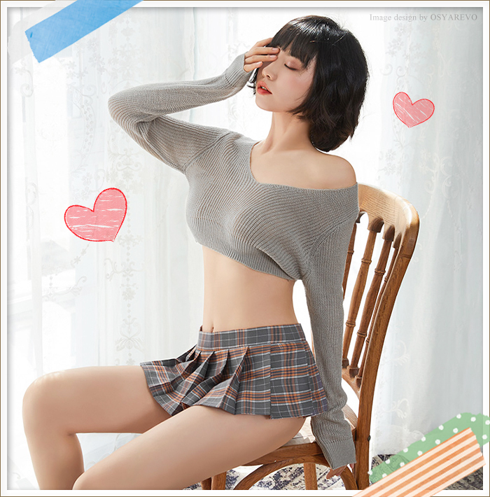 セクシーセーラー服 女子高生 制服 コスチューム