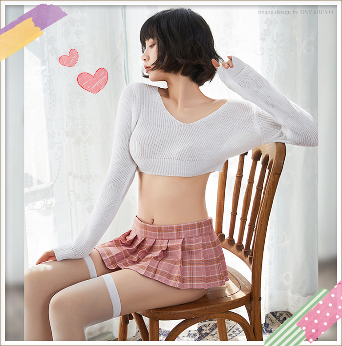 セクシーセーラー服 女子高生 制服 コスチューム