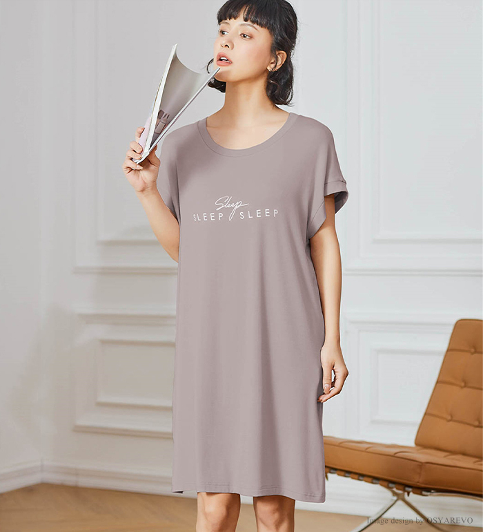 Tシャツワンピース 部屋着 ビッグt パジャマ レディースルームウエア ロング丈 伸縮性 定番ルームウエア ルームワンピース ワンマイル ゆったり Os1056 夢line 通販 Yahoo ショッピング