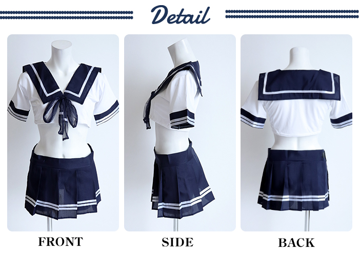 セーラー服 学生服 コスプレ衣装 セクシー コスプレ