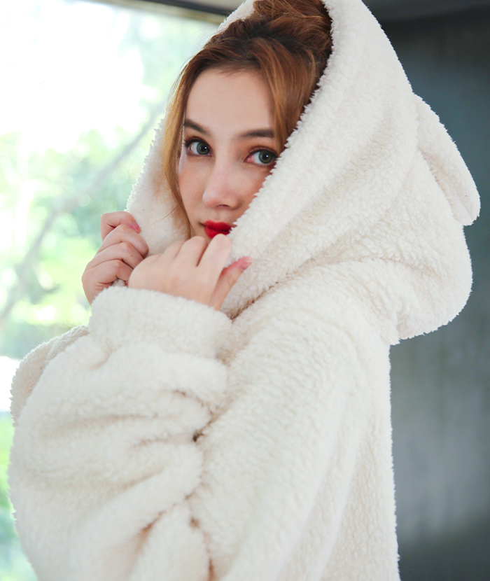 最安値挑戦 ルームウェア レディース ふわもこ ガウン 前開き ワンピース もこもこガウン パジャマ もこもこ 長袖 冬 可愛い 新品本物 Turningheadskennel Com