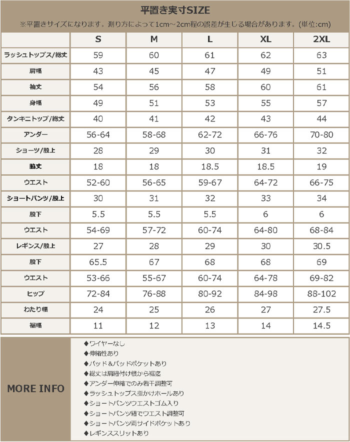 水着 レディース ラッシュガード タンキニ 5点セット 