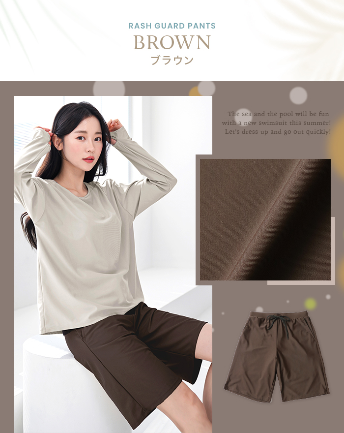 ハーフパンツ 水着 レディース 体型カバー