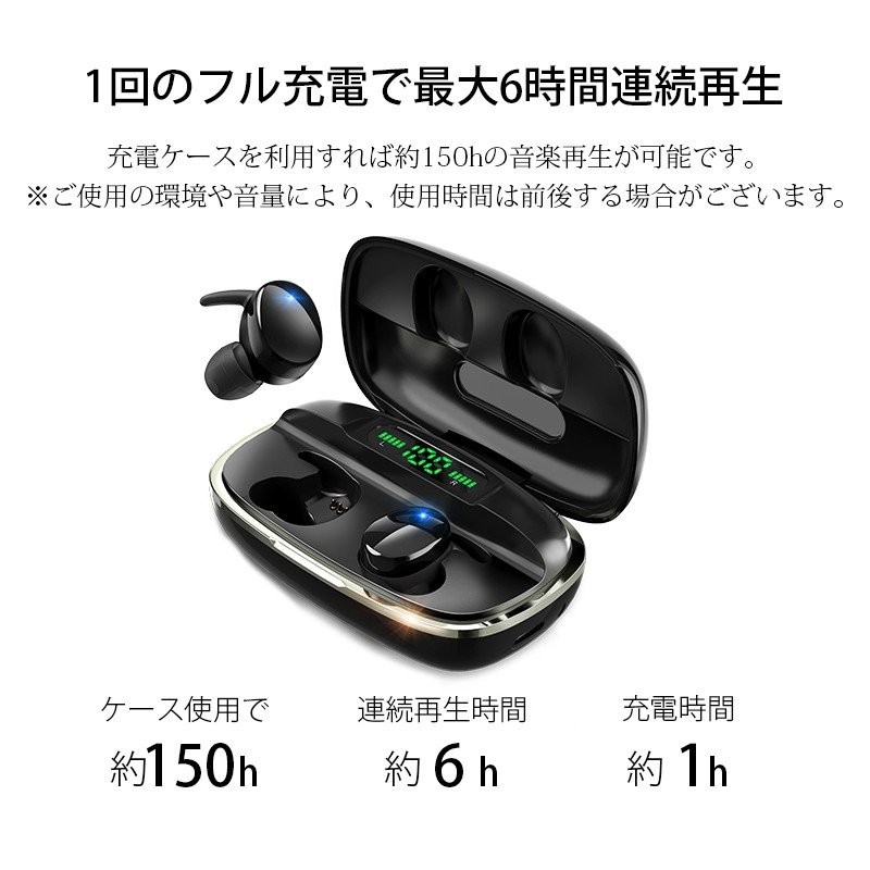 最新イヤホン ワイヤレスイヤホン Bluetooth イヤフォン ss110