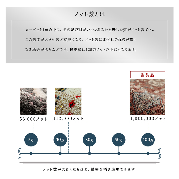 アルスラーン カーペット 絨毯 ウィルトン ウィルトン織 ラグ ボリューム クラシック柄 メダリオン柄 王朝柄 抗菌防臭 耐久性 丈夫 遊び毛_3