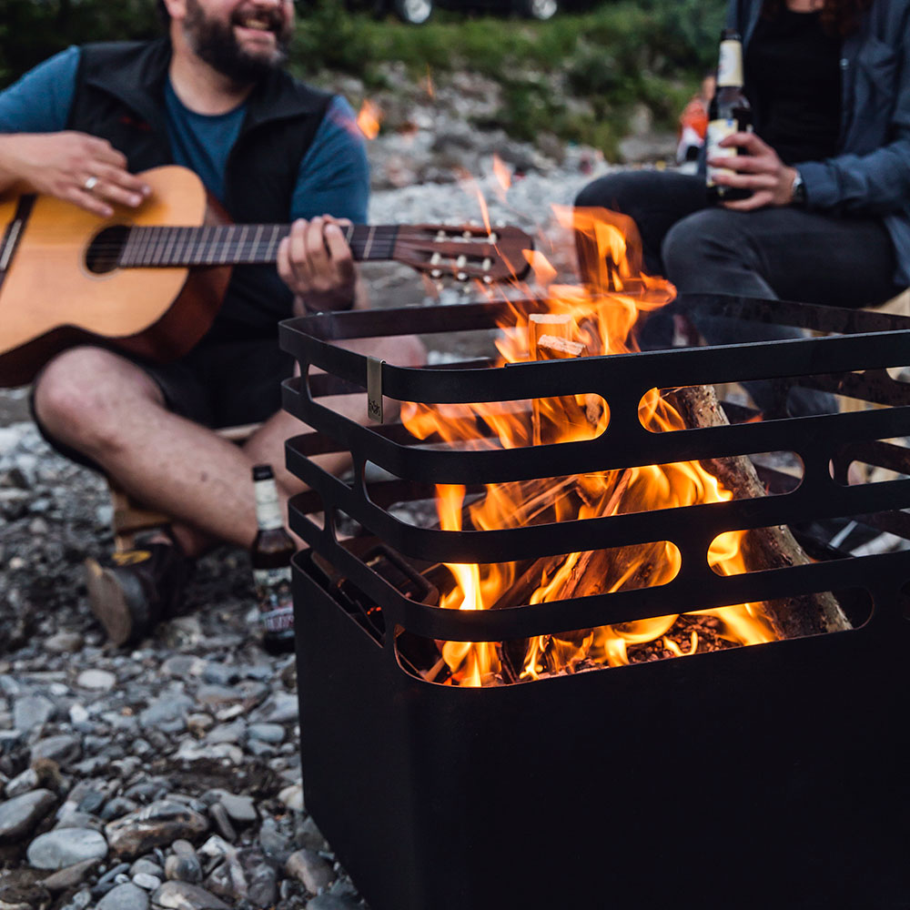 a+design 焚き火台 おしゃれ 多機能 Hofats (ホーファッツ) CUBE Fire