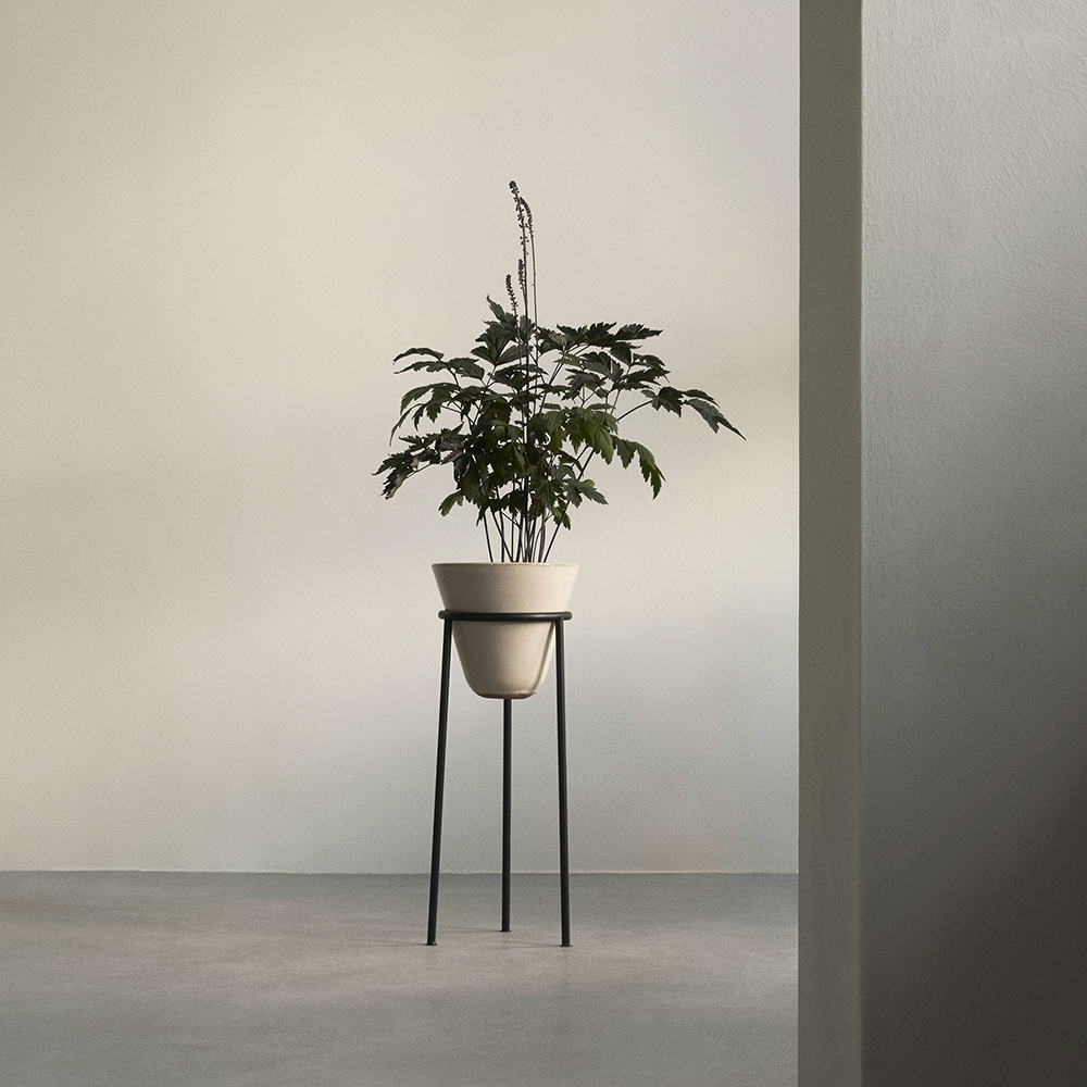 ダイザ プランター H65/?25 アイボリー  正規輸入品 北欧 インテリア 高級 Audo オドー  通販 植木鉢 花台 セット 室内 観葉植物の画像