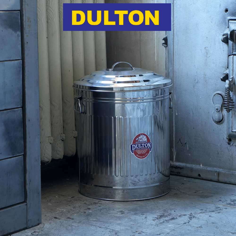 DULTON GARBAGE CAN STAINLESS L インダストリアル アメリカン