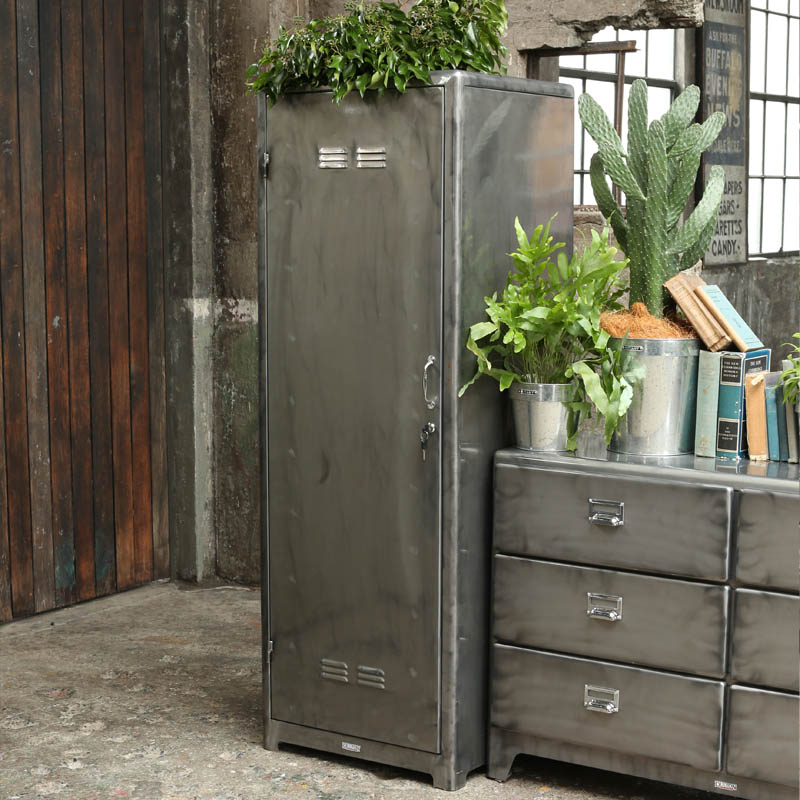 DULTON（ダルトン） スチールロッカー 65 1人用 RAW仕上げ 鍵