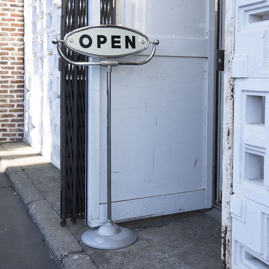 新品　ダルトン　open closed DULTON（ダルトン） OPEN-CLOSED SIGN STAND インダストリアル