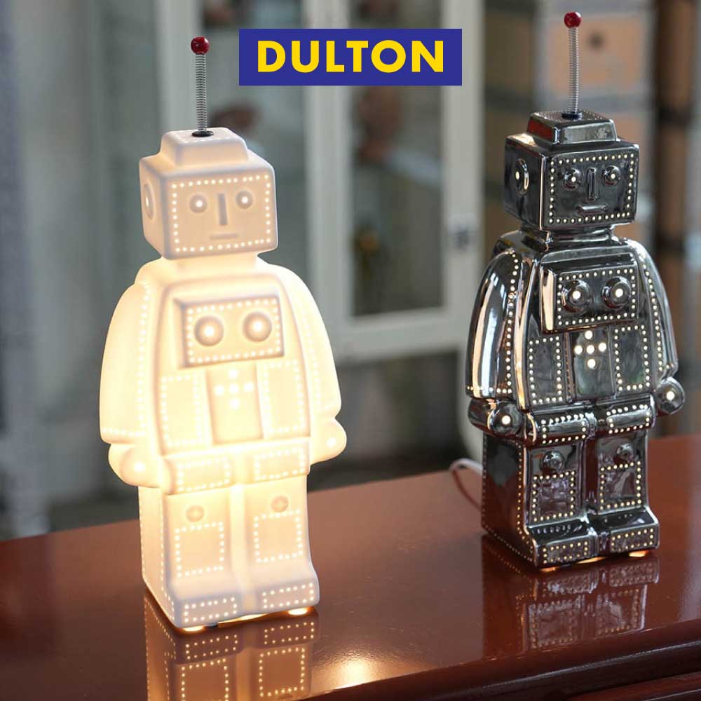 �_���g�� �|�[�Z���� ���{�b�g ���C�gPORCELAIN ROBOT LIGHT M.WHITE dulton �A�����J���G��0 ���g���E�~�b�h�Z���`