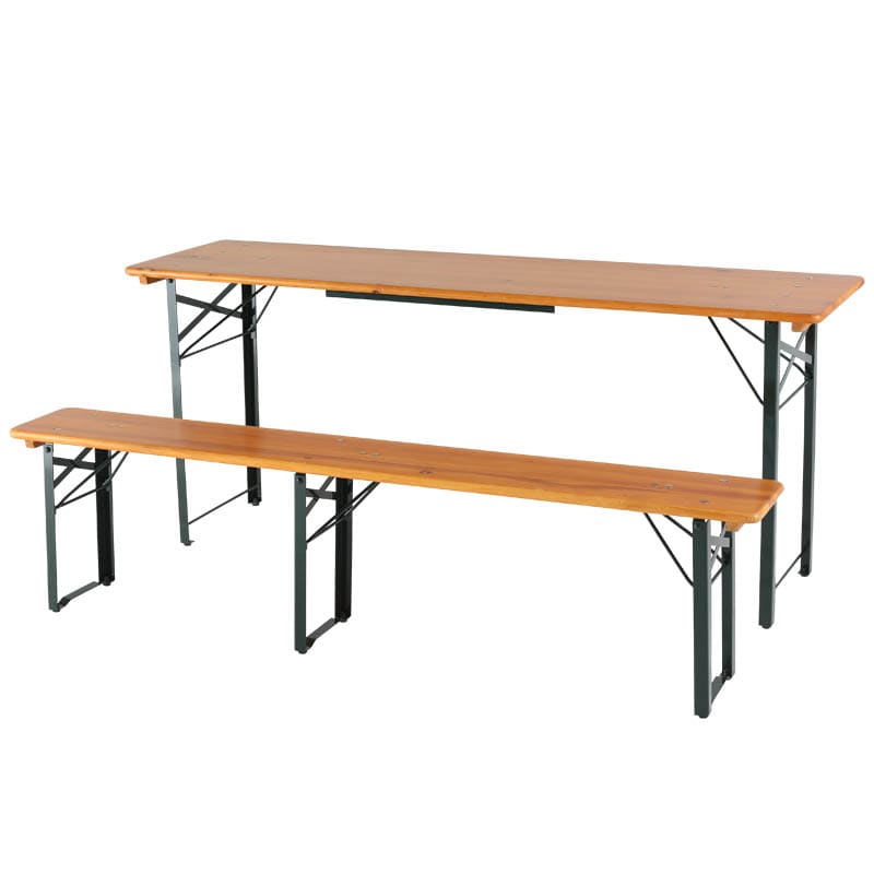取付無料！ダルトン ビアテーブル&ベンチ 180 折り畳み可 アウトドア✨ DULTON ONLINE SHOP | BEER TABLE 180 DARK GREEN(TABLE (L)): 家具