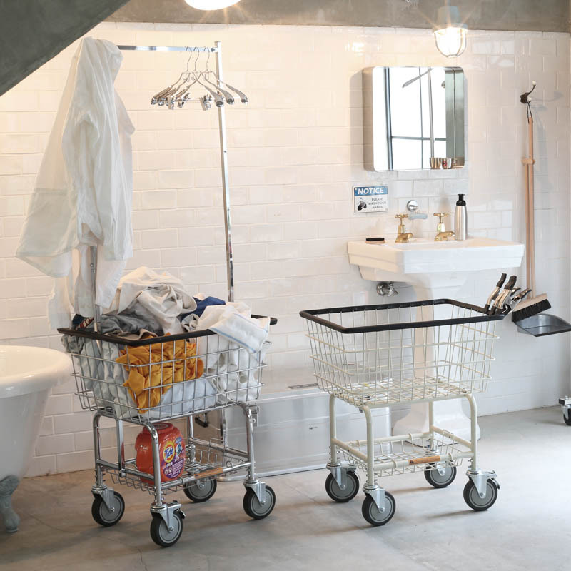 ダルトン　ランドリーカート　訳あり DULTON ダルトン ランドリー カート クローム LAUNDRY CART