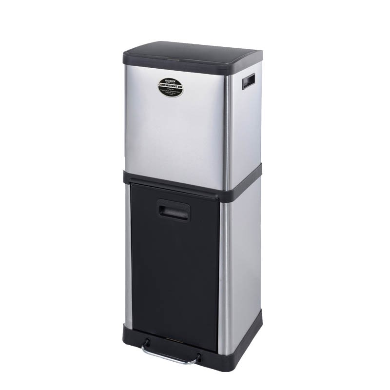 【在庫セール】ダルトン(Dulton) 2コンパートメントビン 上段18L 下段 dlt-k855-1202_002.jpg