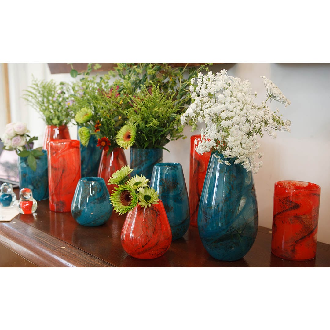 DULTON（ダルトン） グラス ベース 160 チェエロGLASS VASE 160 CIELO