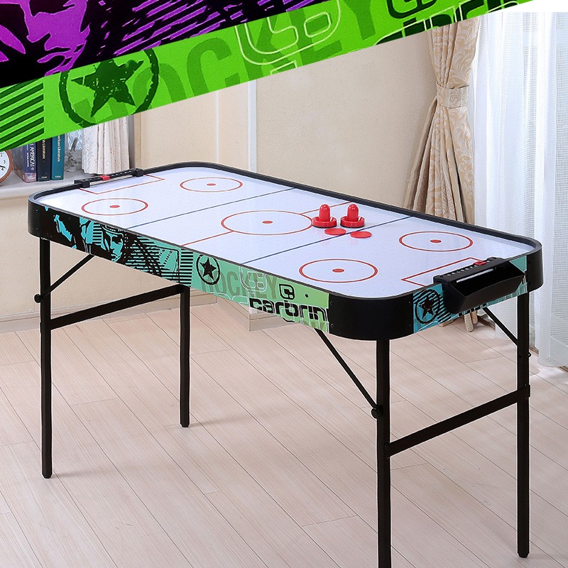 4/20まで！【新品・未使用】卓上エアホッケーゲーム（SPORT ZONE／アメリカ製） Amazon.co.jp: 20インチx12.25インチのネオン木製卓上エアホッケー