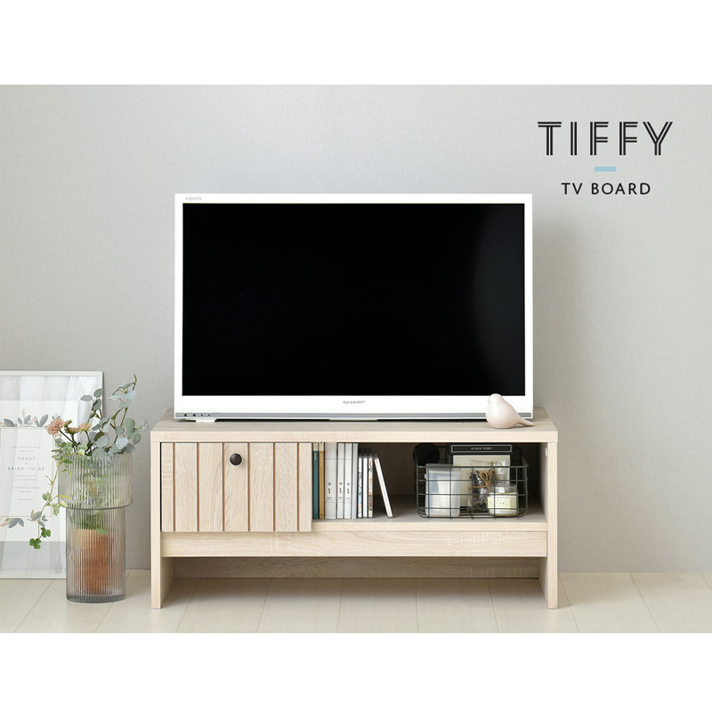 TIFFY(ティフィー)テレビボード(80cm...の詳細画像1
