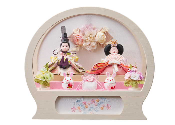 �ЂȐl�`�@�Ђȍ� ���l�`�P�|�X �͂邩���e���� v253-256  �A�N�����P�[�X �R���p�N�g �y�� ���̐ߋ�@���T�C�Y ��×��×��(cm):36×17×31